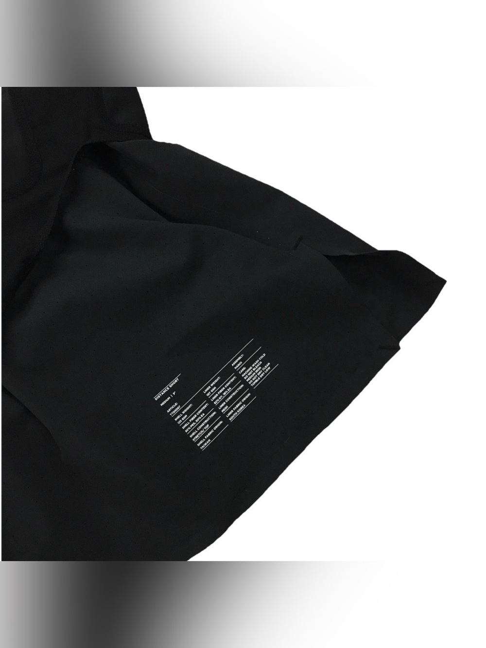 Ten Thousand Distance Shorts Mens Medium M Black 3” Inseam Lined Gym Running - Picture 4 of 4